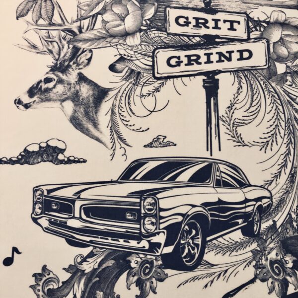 Memphis Toile - Still Life Wallpaper - Image 2