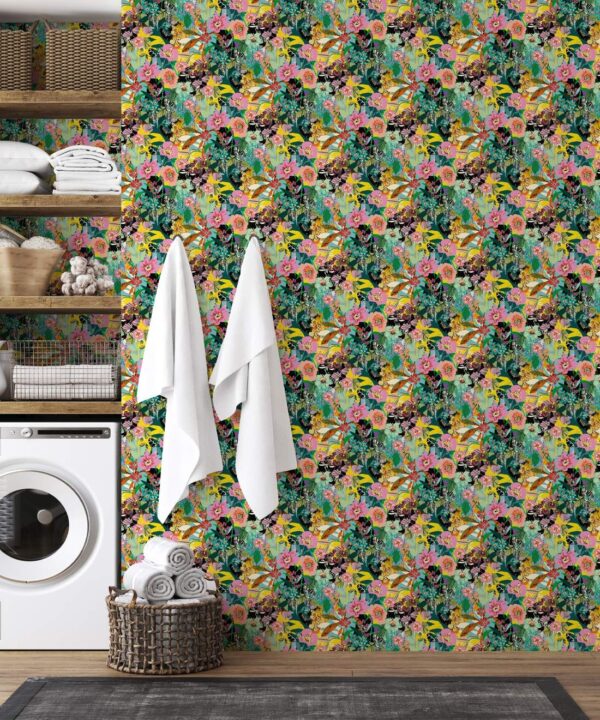 Jardin de Fleurs - Wallpaper - Image 2