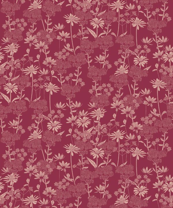 London Street Flowers - Wallpaper
