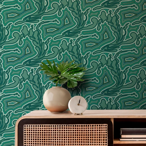 Submariner - Malachite Wallpaper - Image 2